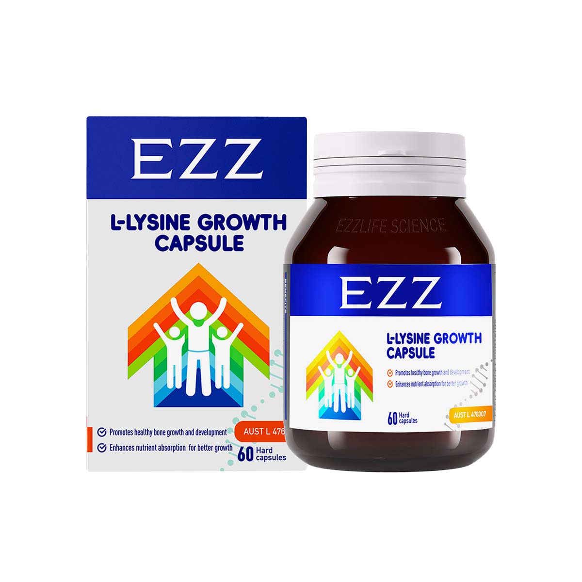EZZ L-Lysine Growth Capsule 3.0