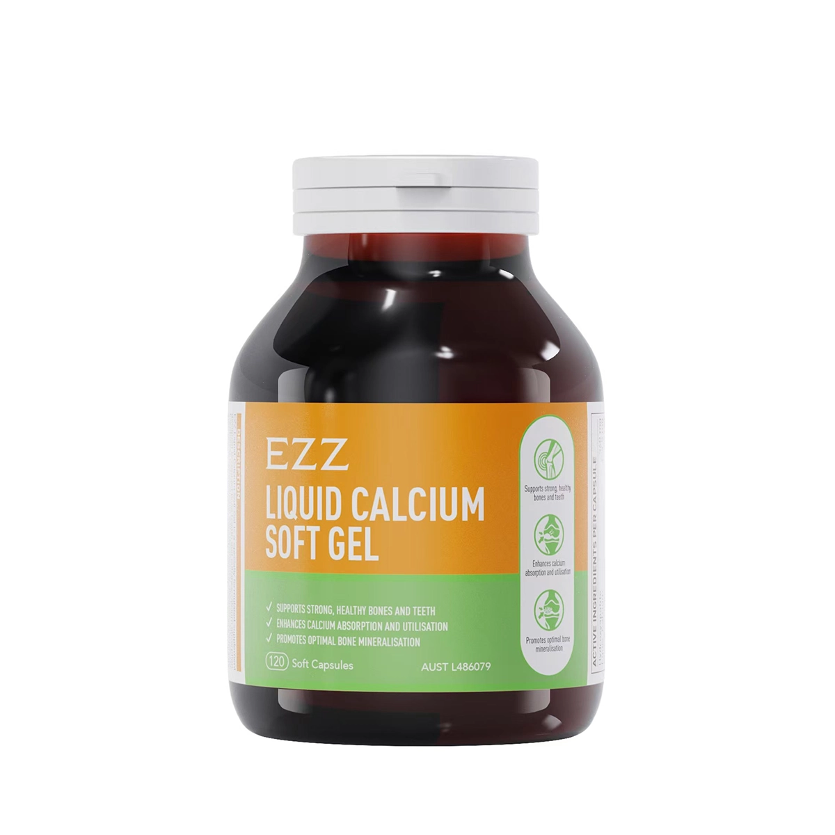 EZZ Liquid Calcium Softgel Capsules